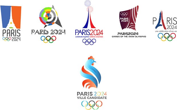Propositions de logo Paris 2024